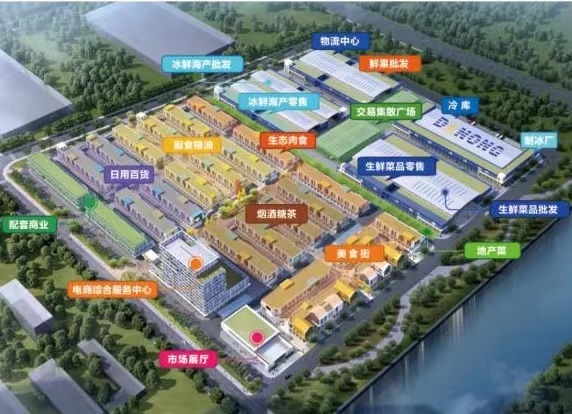 山东大农冷链物流有限公司海阳市农副产品批发市场项目简介