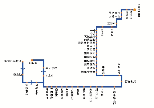 徐州11路公交车路线图图片